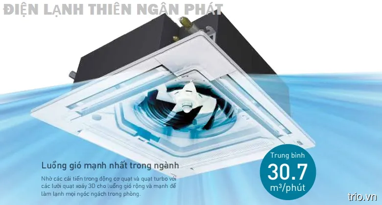 Điều hòa âm trần Panasonic 18.000BTU 1 chiều Inverter S-1821PU3H/U-18PR1H