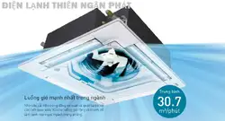 Điều hòa âm trần Panasonic 18.000BTU 1 chiều Inverter S-1821PU3H/U-18PR1H